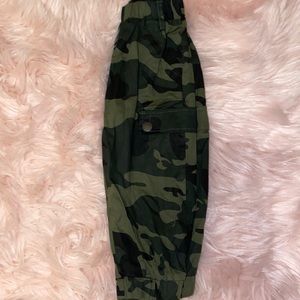 Toddler camo cargo pants